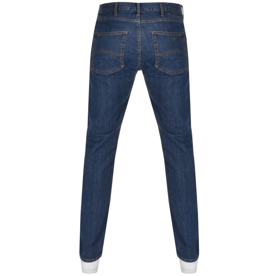 Alternative Image for ProductEmporio Armani J45 Regular Fit Jeans Blue2